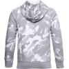 imageUnder Armour Boys Rival Fleece Printed HoodieMod Gray 011White