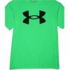 imageUnder Armour Boys Tech Hybrid Printed Fill ShortSleeve TShirt316 Green Screen   Black