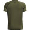 imageUnder Armour Boys Tech Hybrid Printed Fill ShortSleeve TShirt390 Marine Od Green   Black