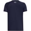 imageUnder Armour Boys Tech Hybrid Printed Fill ShortSleeve TShirt410 Midnight Navy  Downpour Gray  Mod Gray