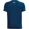 imageUnder Armour Boys Tech Hybrid Printed Fill ShortSleeve TShirt426 Varsity Blue   White