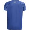 imageUnder Armour Boys Tech Hybrid Printed Fill ShortSleeve TShirt432 Tech Blue  Tech Blue  Morph Greenhusky Boys