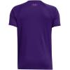 imageUnder Armour Boys Tech Hybrid Printed Fill ShortSleeve TShirt500 Purple   Lavish