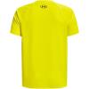 imageUnder Armour Boys Tech Hybrid Printed Fill ShortSleeve TShirt705 Yellow Ray   Black
