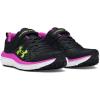 imageUnder Armour Girls Pre School Assert 10 Alternate Closure Sneaker002 BlackVivid MagentaMorph Green
