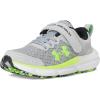 imageUnder Armour Girls Pre School Assert 10 Alternate Closure Sneaker012 Mod GrayBlackHyper Green