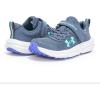 imageUnder Armour Girls Pre School Assert 10 Alternate Closure Sneaker044 Downpour GrayVirtual VioletComet Green