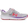 imageUnder Armour Girls Pre School Assert 10 Alternate Closure Sneaker104 Distant GrayLavishRacer Red