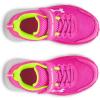 imageUnder Armour Girls Pre School Assert 10 Alternate Closure Sneaker652 Rebel PinkHigh Vis YellowWhite