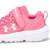 imageUnder Armour Girls Pre School Assert 10 Alternate Closure Sneaker672 Super PinkWhiteIridescent