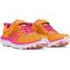 imageUnder Armour Girls Pre School Assert 10 Alternate Closure Sneaker800 Nova OrangeRebel PinkRebel Pink