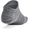 imageUnder Armour Kids Essential 20 Lightweight No Show Socks 6Pack025 Castlerock  Castlerock  Anthracite