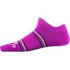 imageUnder Armour Kids Essential 20 Lightweight No Show Socks 6PackStrobe Purple Assorted