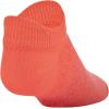 imageUnder Armour Kids Essential 20 Lightweight No Show Socks 6PackWhite Daiquiri Red Assorted