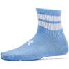 imageUnder Armour Kids Youth Essential Quarter Socks 6Pack465 Horizon Blue  Morph Green  White