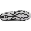 imageUnder Armour Mens Leadoff Icon Low Rm Baseball Cleats Sneaker001 BlackWhiteBlack