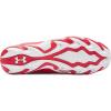 imageUnder Armour Mens Leadoff Icon Low Rm Baseball Cleats Sneaker600 RedWhiteRed