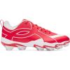 imageUnder Armour Mens Leadoff Icon Low Rm Baseball Cleats Sneaker600 RedWhiteRed