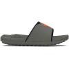 imageUnder Armour Mens Project Rock 3 Slide Sandals301 Clay GreenBlackTeam Orange