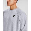 imageUnder Armour Mens Rival Fleece CrewMod Gray Light Heather 011Onyx White