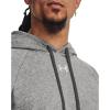 imageUnder Armour Mens Rival Fleece Hoodie025 Castlerock Light Heather   White