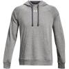 imageUnder Armour Mens Rival Fleece Hoodie025 Castlerock Light Heather   White