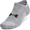 imageUnder Armour Unisex Adult Training Cotton No Show Socks 3Pack035 Steel  White  Black