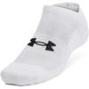 imageUnder Armour Unisex Adult Training Cotton No Show Socks 3Pack100 White  White  Black