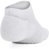 imageUnder Armour Unisex Adult Training Cotton No Show Socks 3Pack100 White  White  Black