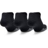 imageUnder Armour Unisex Adult Training Cotton No Show Socks 3PackBlack