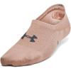 imageUnder Armour Womens Breathe Lite Liner Socks 6Pack252 Blush Beige  Blush Beige  Castlerock
