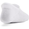 imageUnder Armour Womens Breathe Lite Ultra Low Socks 3Pack100 White  White  Mod Gray