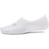 imageUnder Armour Womens Breathe Lite Ultra Low Socks 3Pack100 White  White  Mod Gray