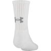 imageUnder Armour Youth Training Cotton Crew Socks MultipairsWhite 3pairs