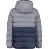 imageUnder Armour boys Pronto Colorblock Puffer Jacket Midweight Zip Up Closure Repels WaterDownpour Gray Colorblock