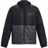 imageUnder Armour mens Storm Insulated Hooded Jacket001 Black  Pitch Gray  Pitch Gray