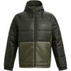 imageUnder Armour mens Storm Insulated Hooded Jacket310 Baroque Green  Marine Od Green  Marine Od Green