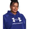 imageUnder Armour womens Rival Fleece Big Logo Hoodie400 Royal   White