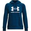 imageUnder Armour womens Rival Fleece Big Logo Hoodie426 Varsity Blue   White