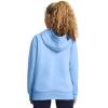 imageUnder Armour womens Rival Fleece Big Logo Hoodie465 Horizon Blue   White