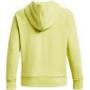 imageUnder Armour womens Rival Fleece Big Logo Hoodie743 Lime Yellow   White