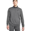 imageUnder Armour Mens Armourfleece 14 ZipCastlerockBlack