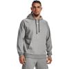 imageUnder Armour Mens Rival Fleece Hoodie025 Castlerock Light Heather   White