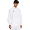 imageUnder Armour mens Rival Fleece Quarter Zip100 White   Black