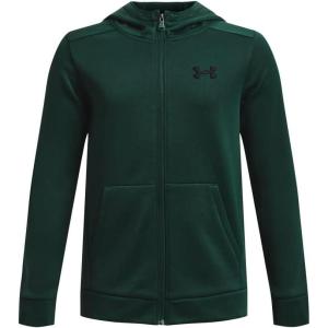 imageUnder Armour Boys Armourfleece Full Zip Hoodie330 Intensity   Black