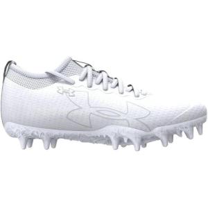 imageUnder Armour Boys Blur Select Jr Football Cleats Sneaker100 WhiteWhiteHalo Gray