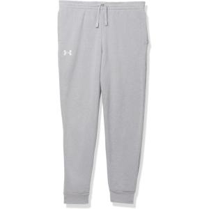 imageUnder Armour Boys Rival Fleece Joggers011 Mod Gray Light Heather   White