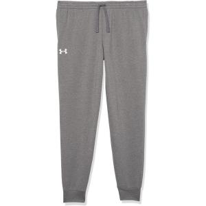imageUnder Armour Boys Rival Fleece Joggers025 Castlerock Light Heather   White