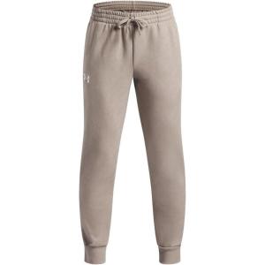 imageUnder Armour Boys Rival Fleece Joggers203 Timberwolf Taupe   White
