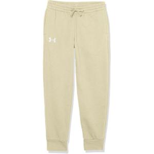 imageUnder Armour Boys Rival Fleece Joggers289 Khaki Base  Khaki Base Light Heather  White